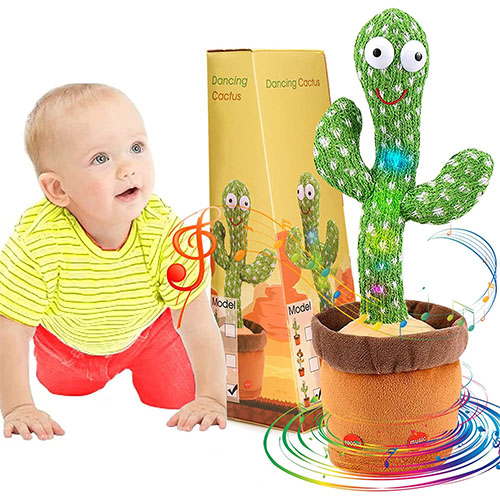 Emoin Dancing Cactus Baby Toys 6 to 12 Months