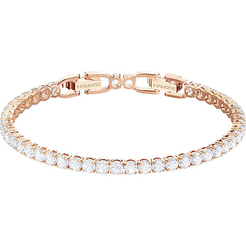 SWAROVSKI Tennis Deluxe Crystal Bracelet and Necklace Jewelry Collection