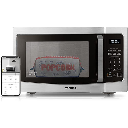 TOSHIBA ML-EM34P(SS) Smart Countertop Microwave